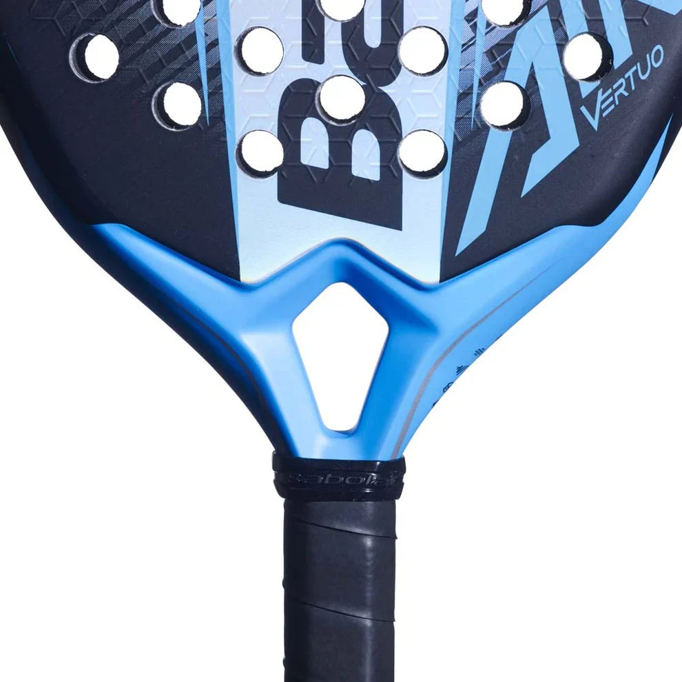 2026 Babolat Air Vertuo 2.6 padel racket - close-up of the heart bridge