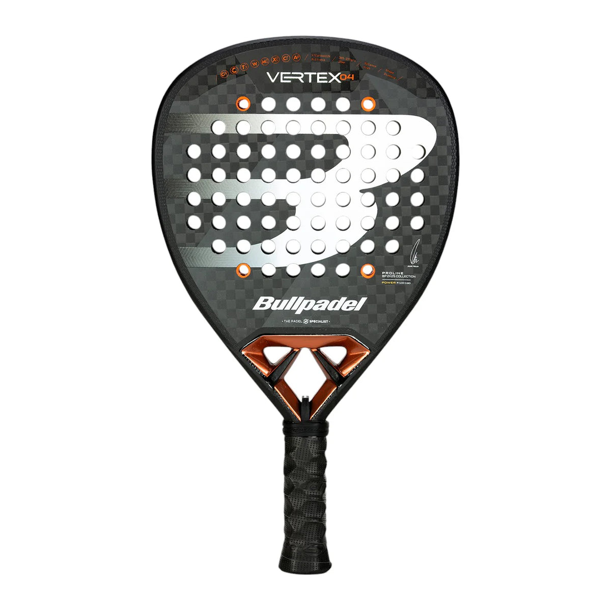 2025 Bullpadel Vertex 04 padel racket - front face