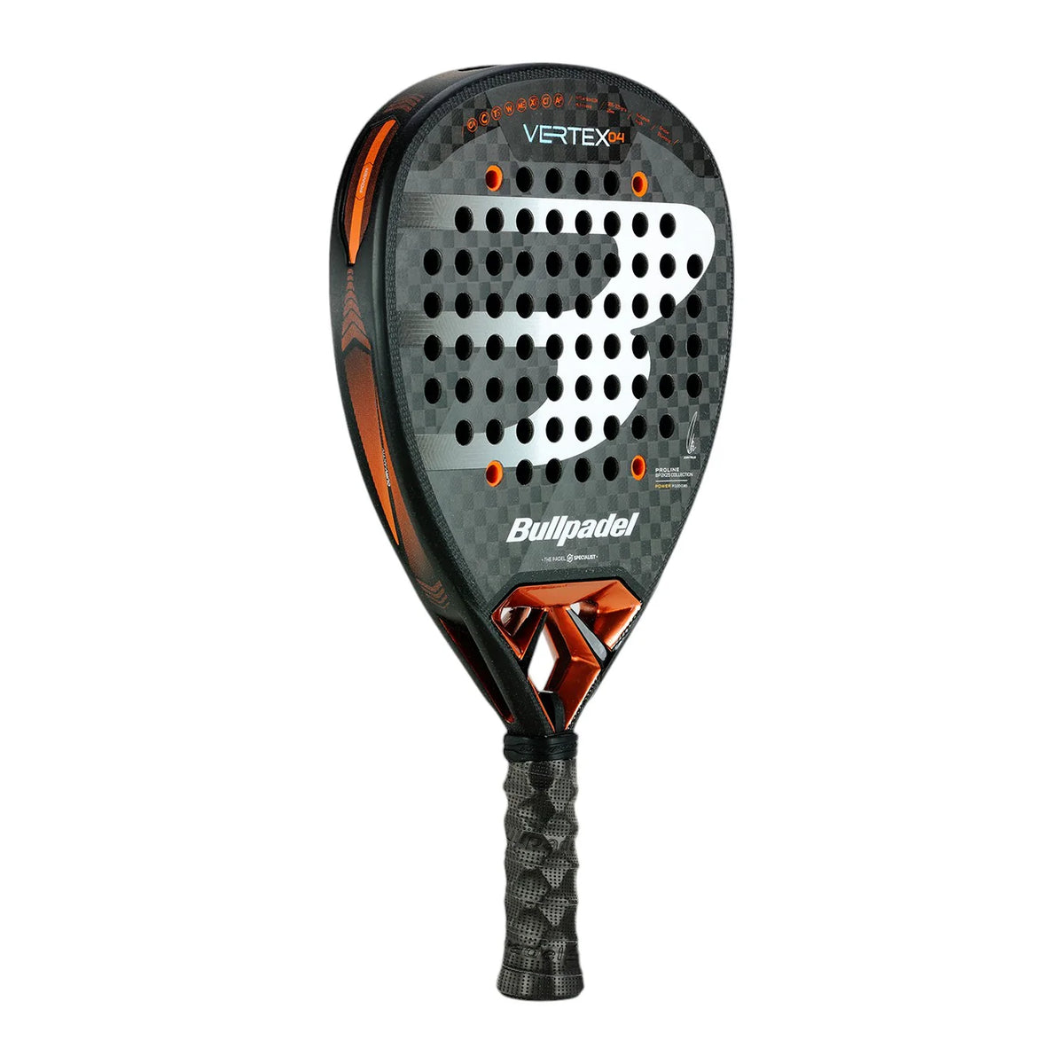 2025 Bullpadel Vertex 04 padel racket - reverse face