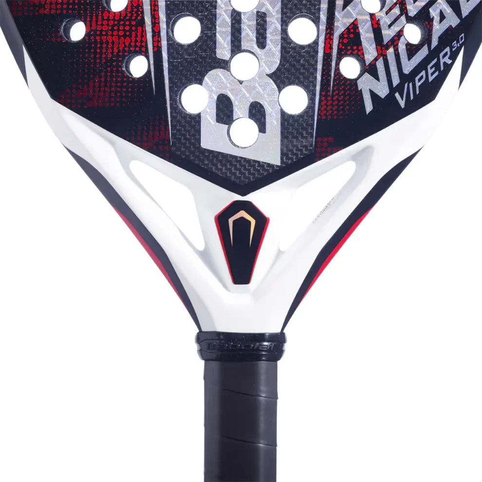 2026 Babolat Technical Viper 3.0 padel racket - close-up of the heart bridge