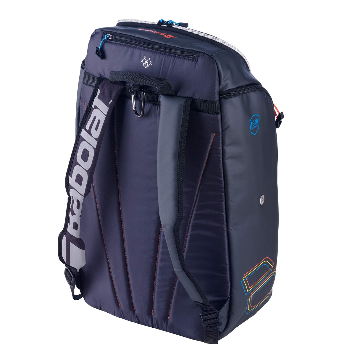 Babolat RH PERF Padel Backpack - rear view showing the harness