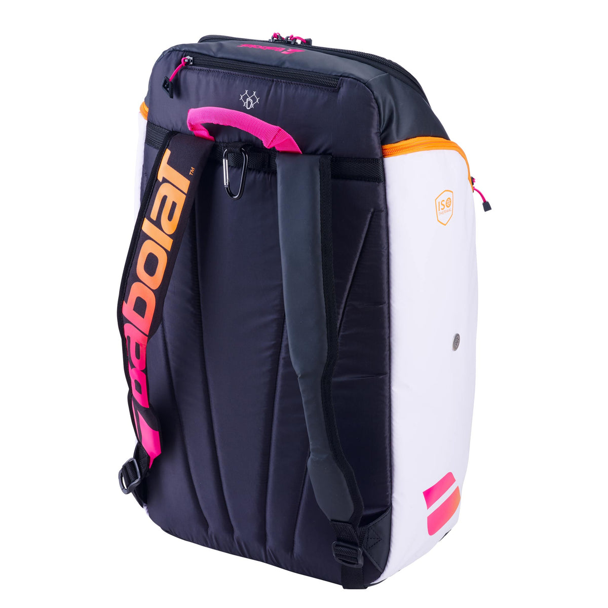 Babolat RH Padel Backpack - rear view showing the harness